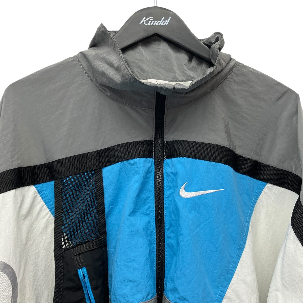 NIKE NRG ISPA HD JacketダブルジップナイロンジャケットCD6368-012 古着・中古-3枚目のアイテム画像