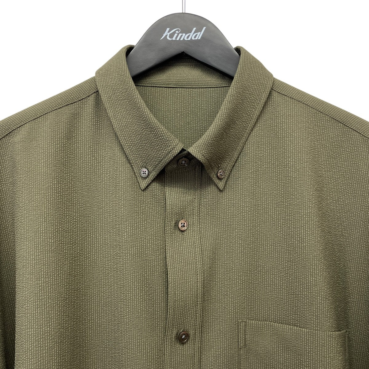 FreshService SEERSUCKER B．D SHIRTB．DハーフスリーブシャツFSC252-50043 古着・中古-3枚目のアイテム画像