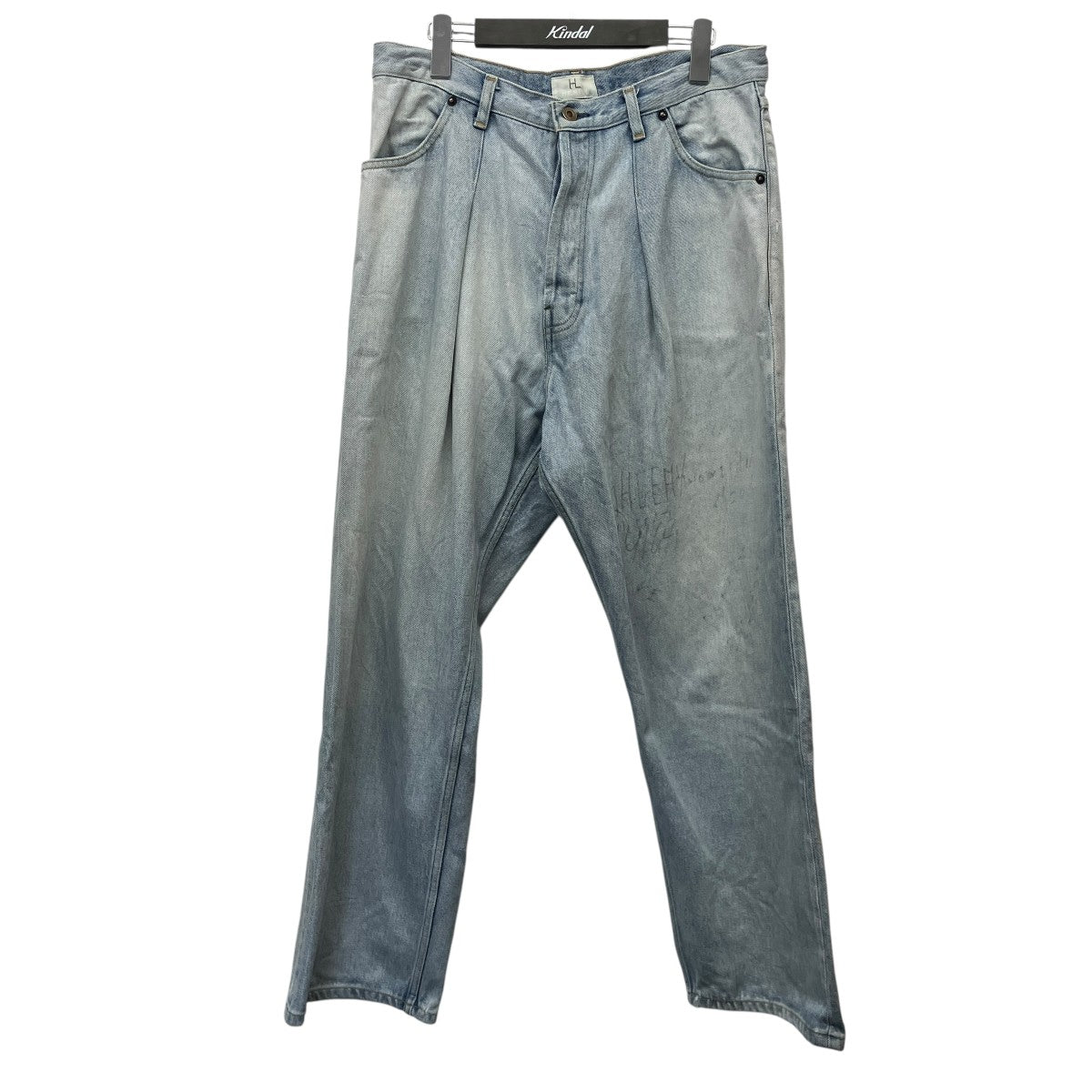 HERILL HL Denim GoodLuck Flag4PKワイドデニムパンツ23-030-HL-8060-1 古着・中古-1枚目のアイテム画像