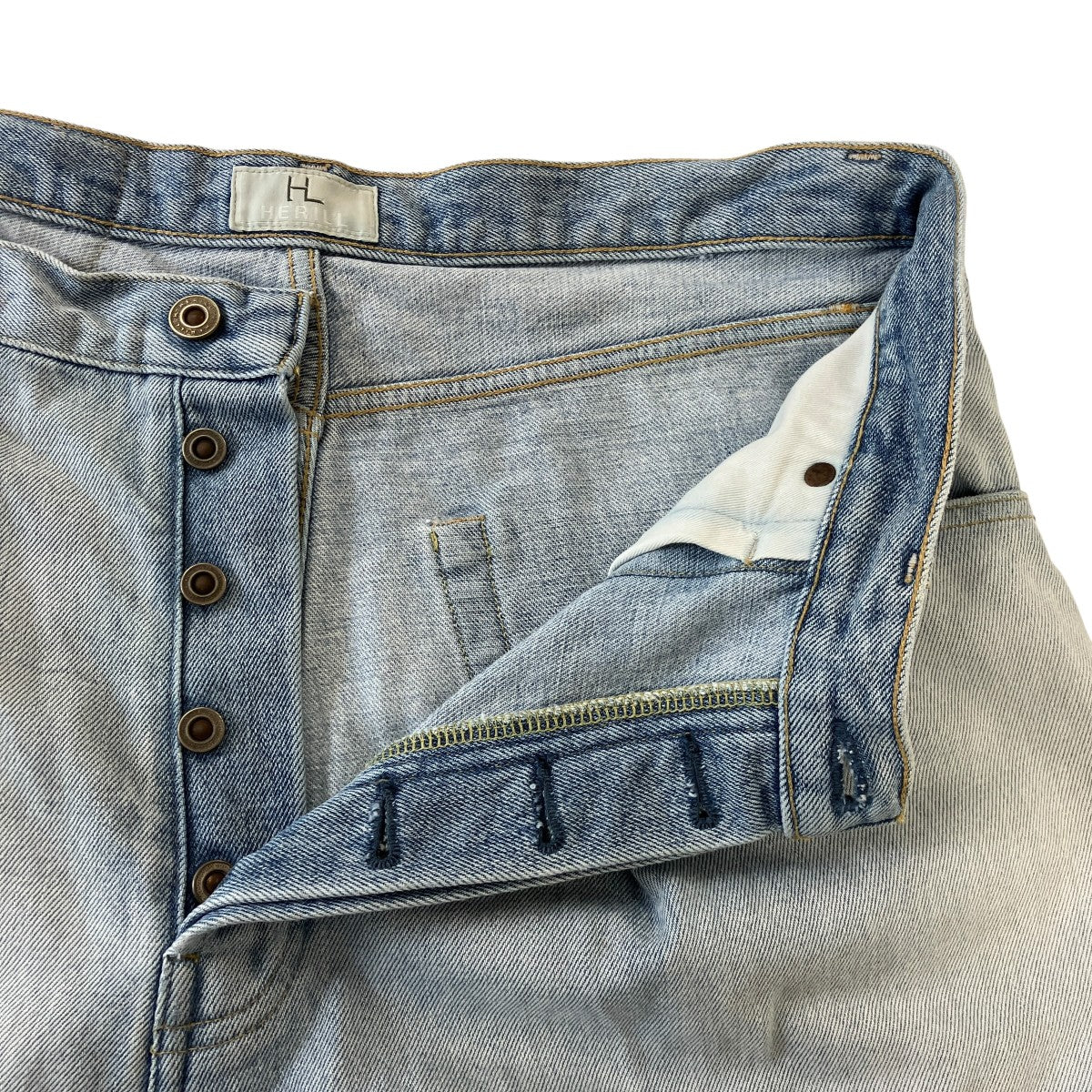 HERILL HL Denim GoodLuck Flag4PKワイドデニムパンツ23-030-HL-8060-1 古着・中古-5枚目のアイテム画像