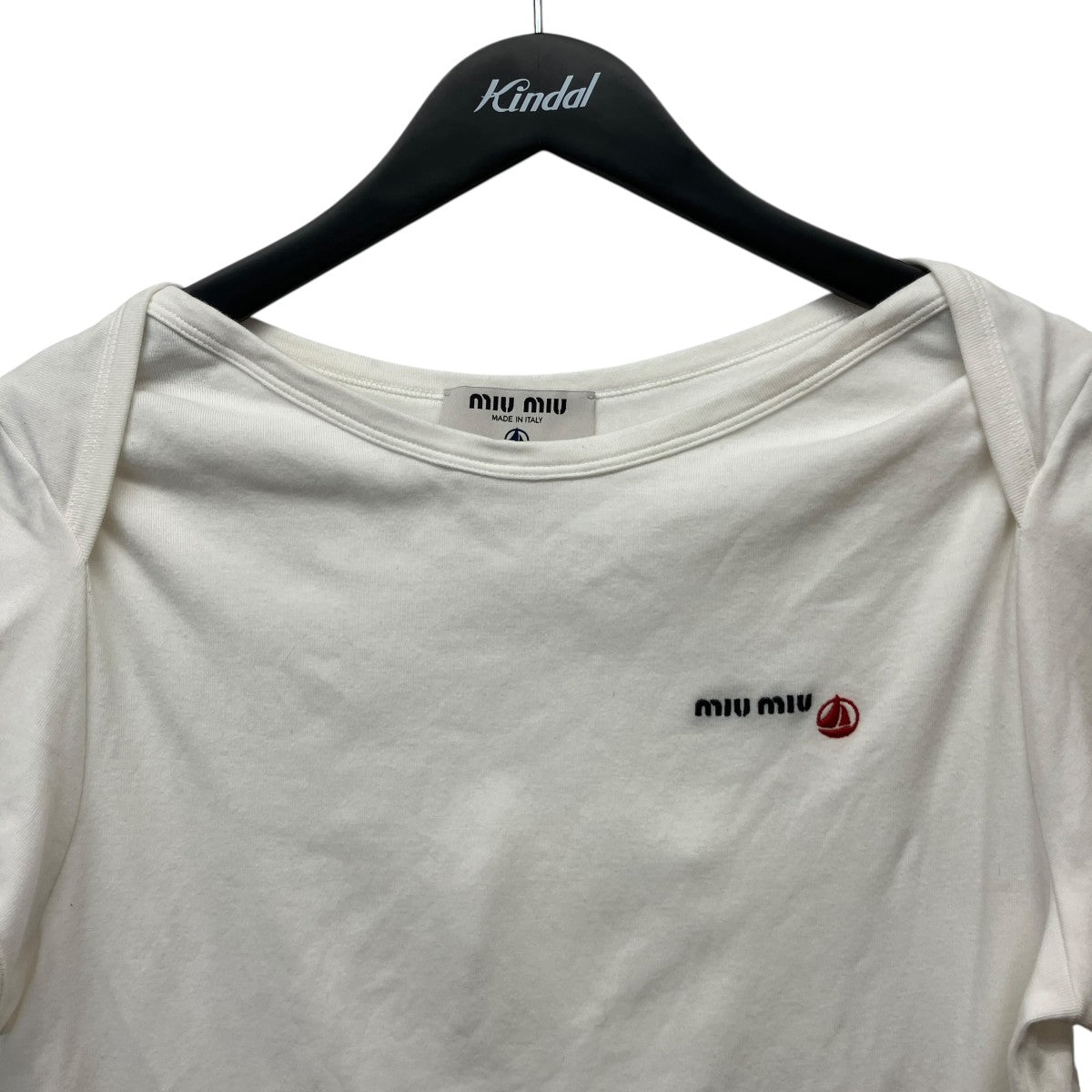 25SSストレッチジャージー レギュラーTシャツロゴ刺しゅうTシャツMJN568