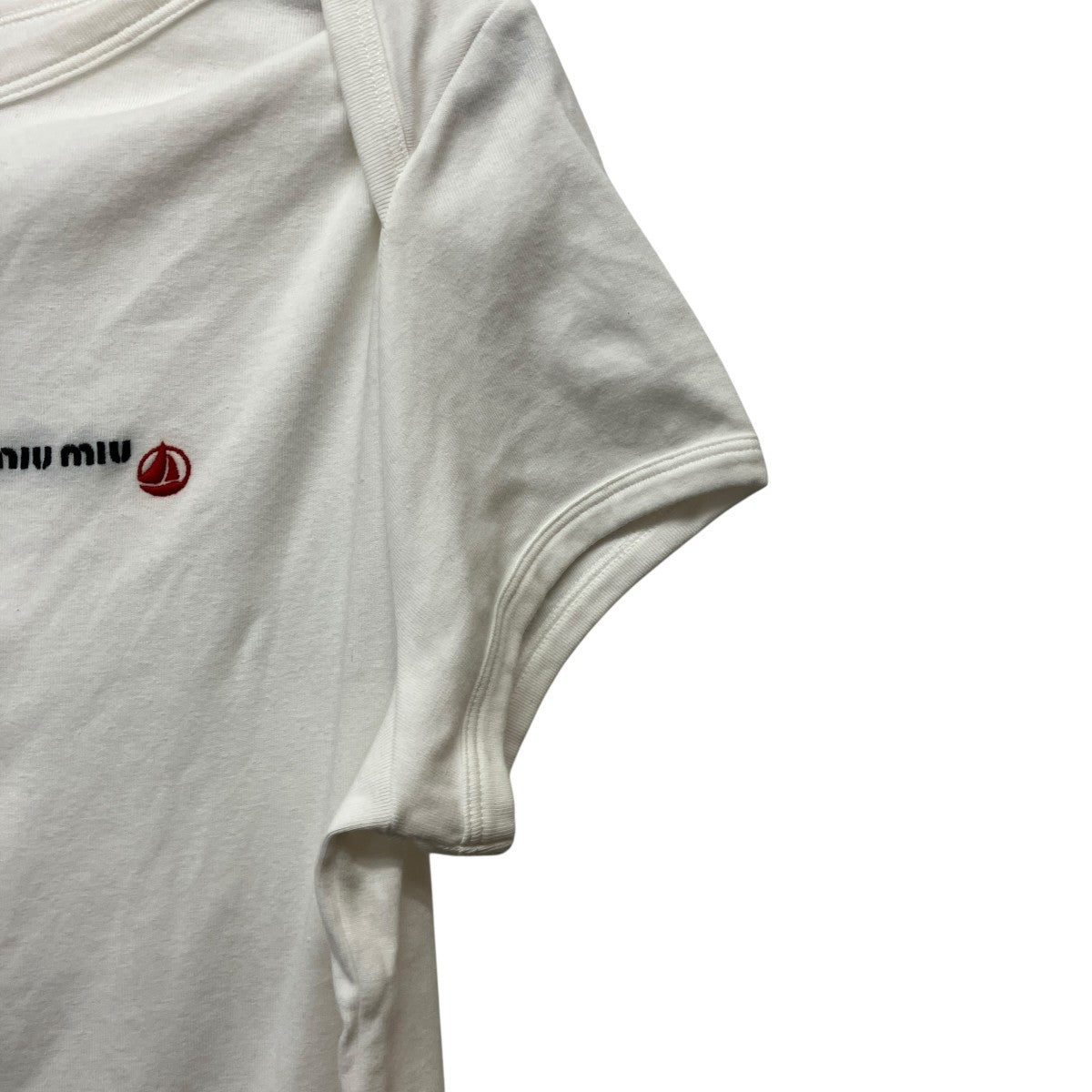 25SSストレッチジャージー レギュラーTシャツロゴ刺しゅうTシャツMJN568
