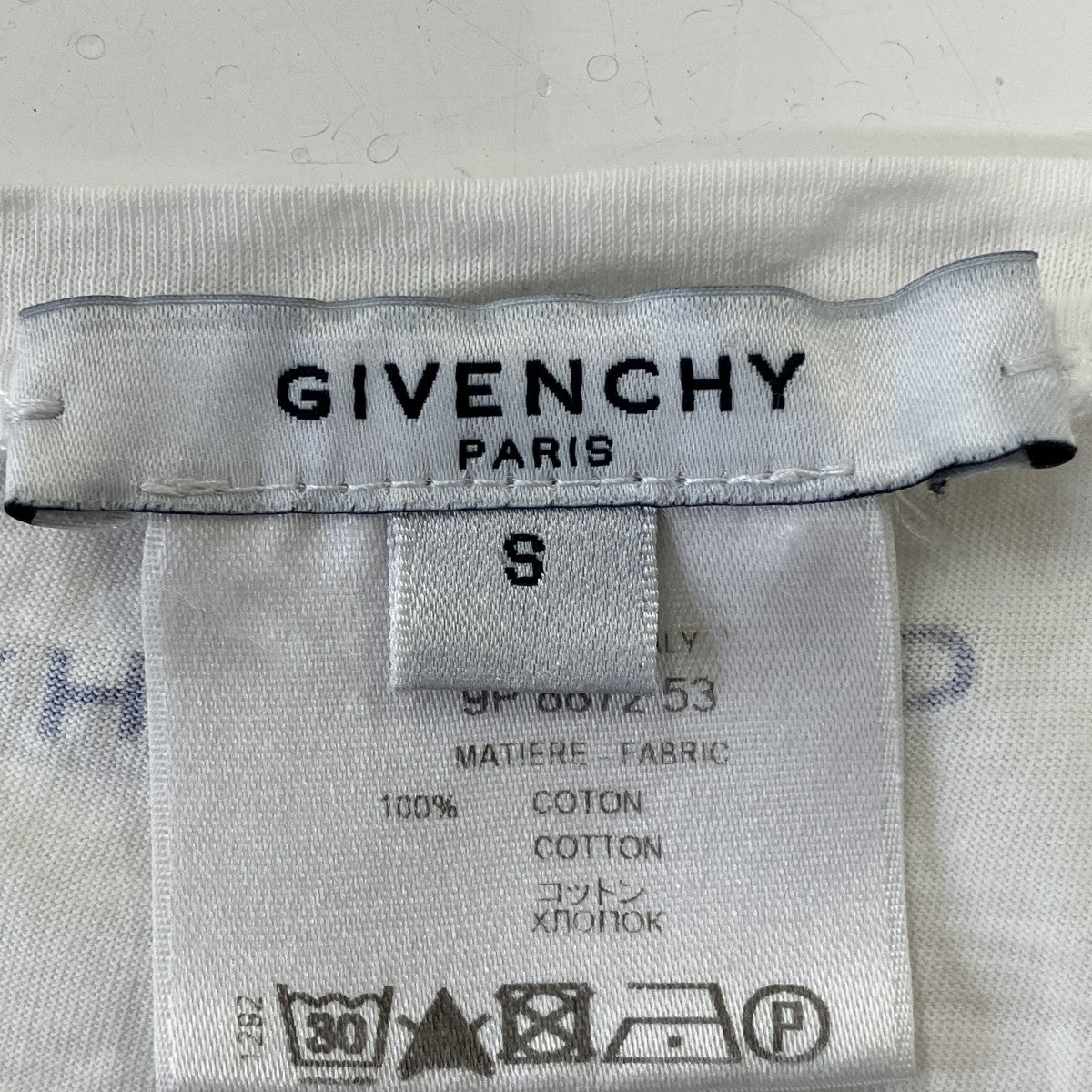 GIVENCHY プリントTシャツ9P 8812 53 古着・中古-6枚目のアイテム画像