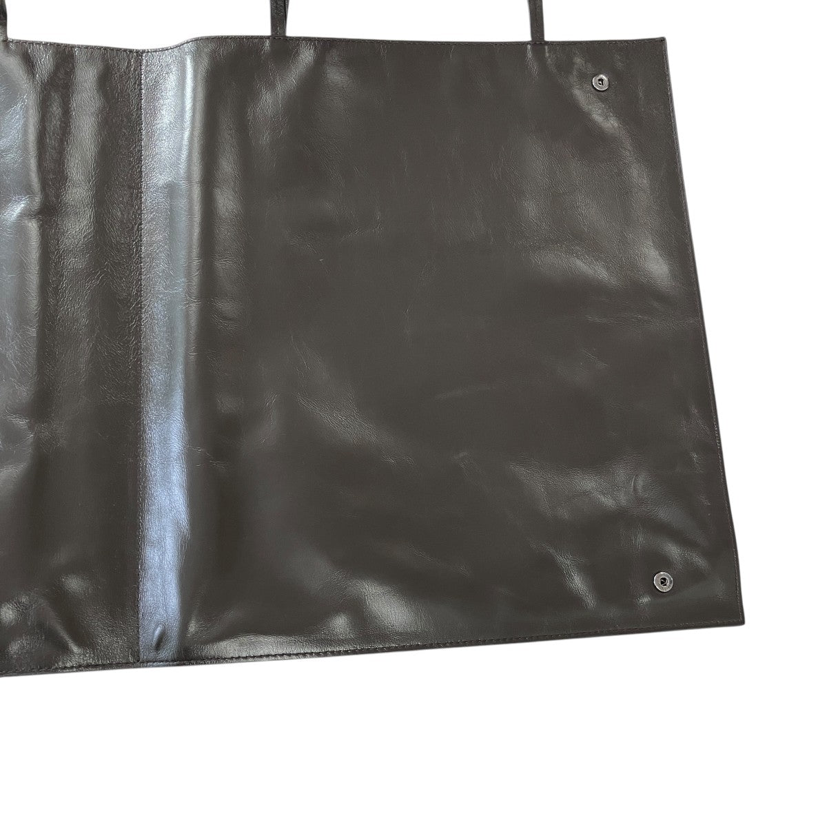 large slim leather bagレザーダブルバッグAM26SSW06BGDROS