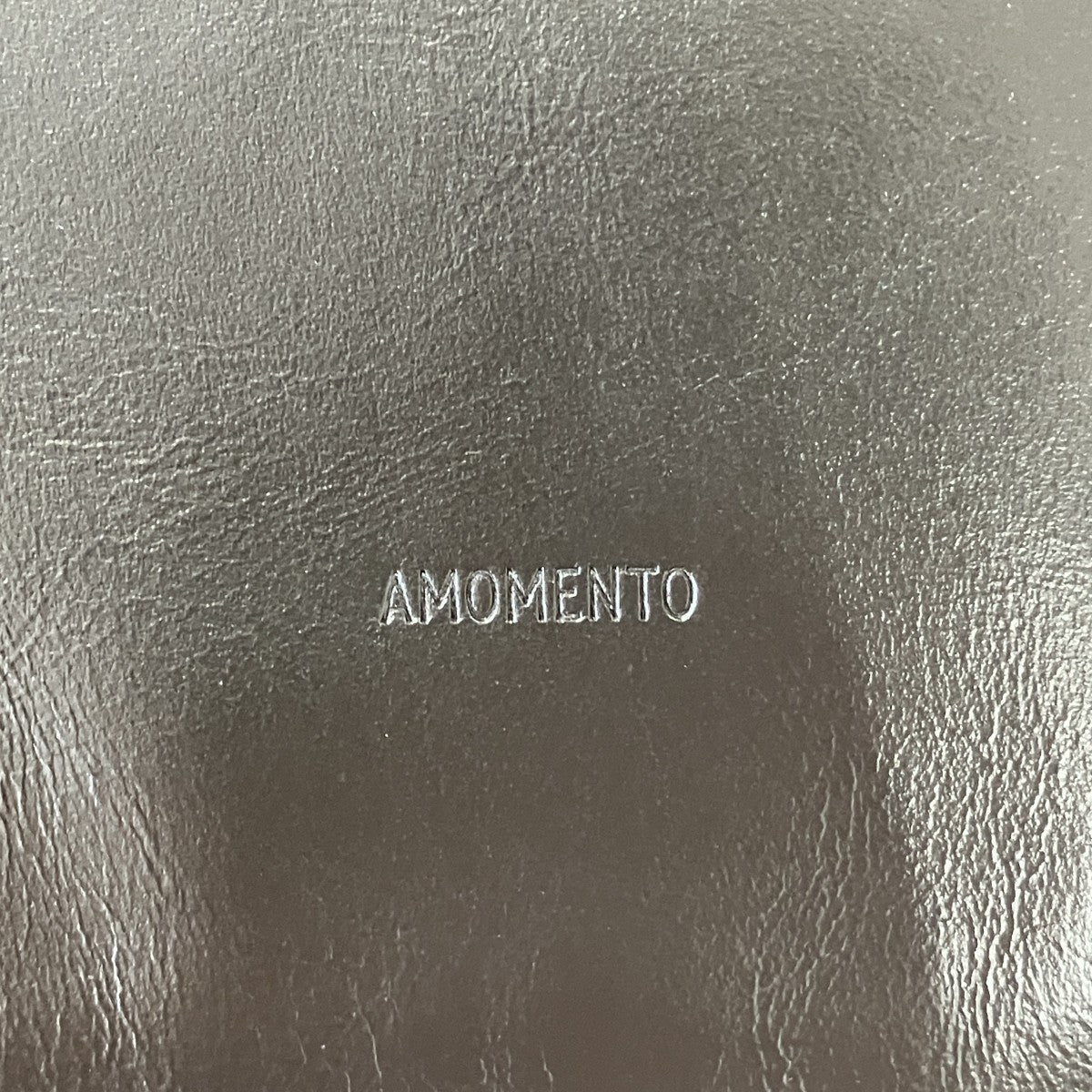 large slim leather bagレザーダブルバッグAM26SSW06BGDROS
