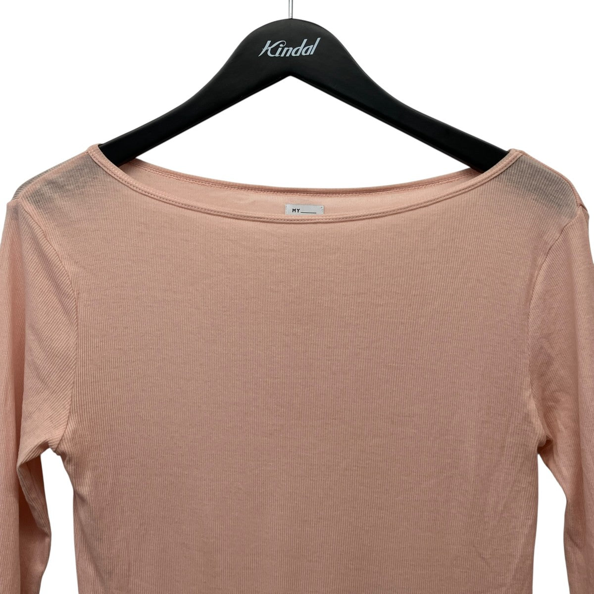Sheer Teleco Boat Neck Top L Sシアーテレコボートネックトップカットソー261-61101