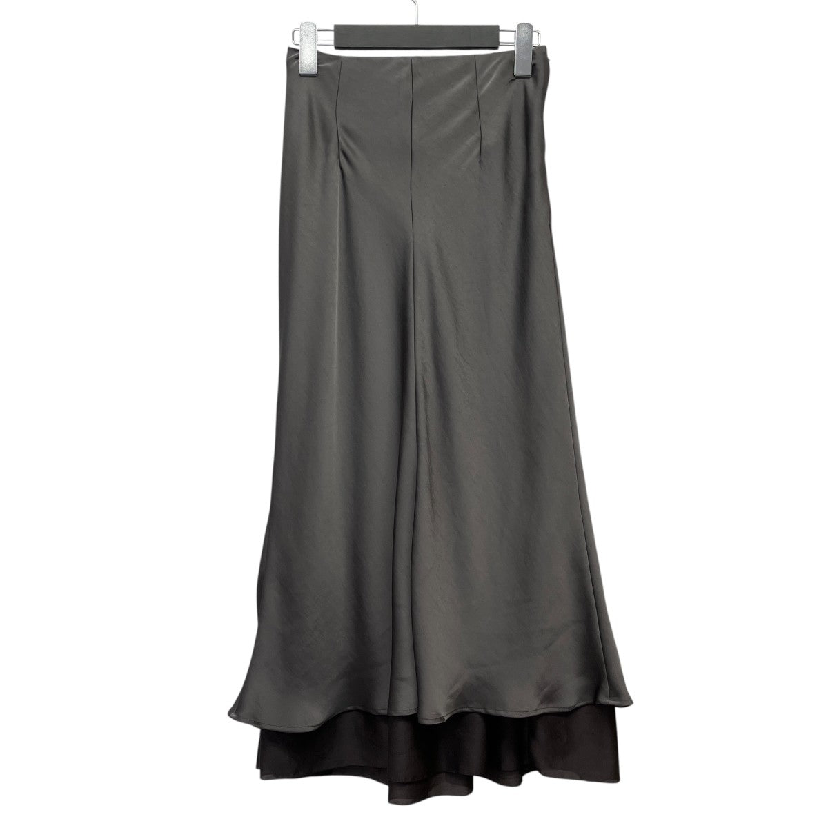 LAYERED SATIN MERMAID SKIRTレイヤードサテンマーメイドスカート125644006