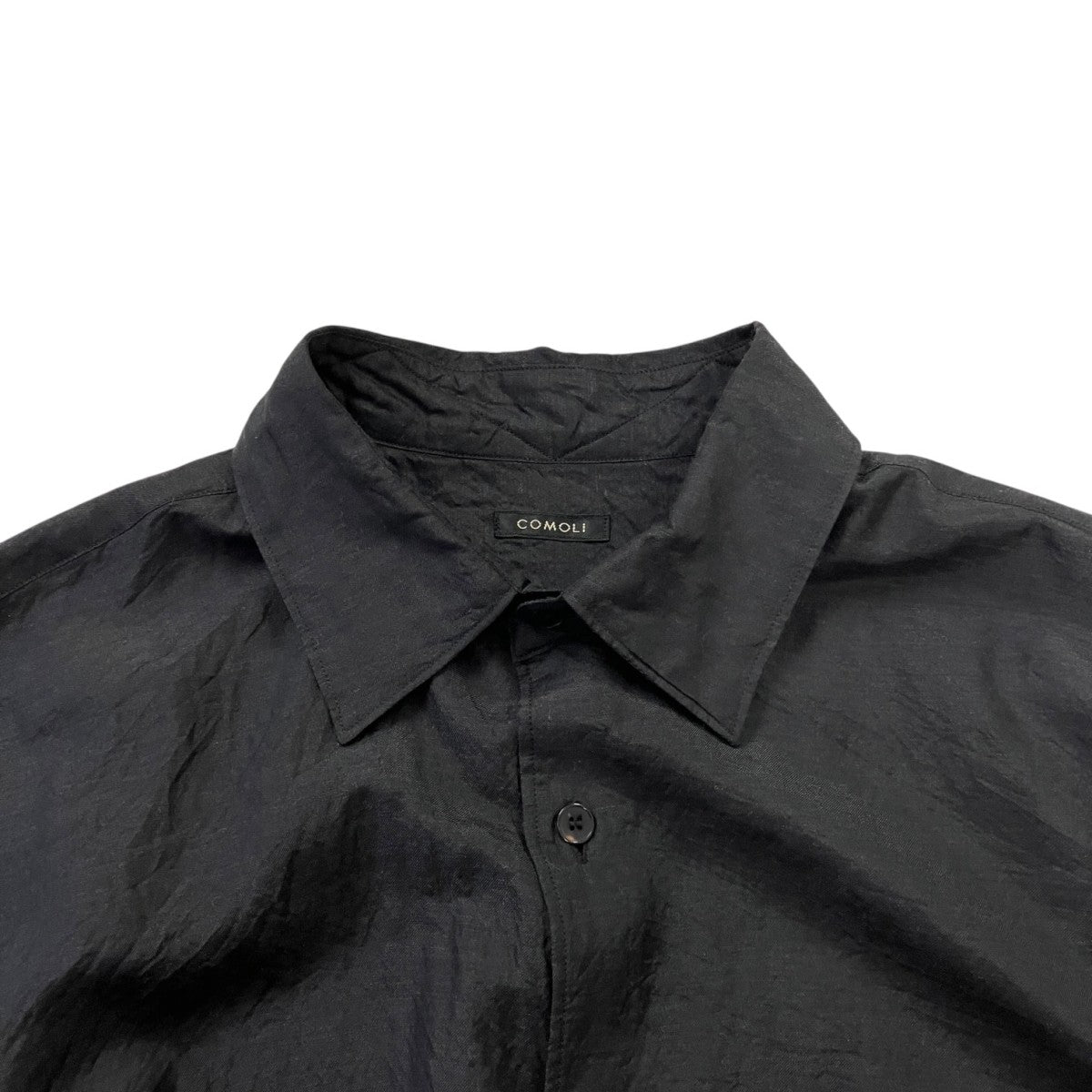 COMOLI(コモリ) 26SSウールシルクコモリシャツD01-02017 D01-02017