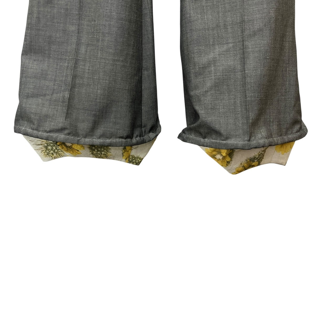 WOOL MOHAIR PANTSワイヤーフレアパンツTA261-FF066