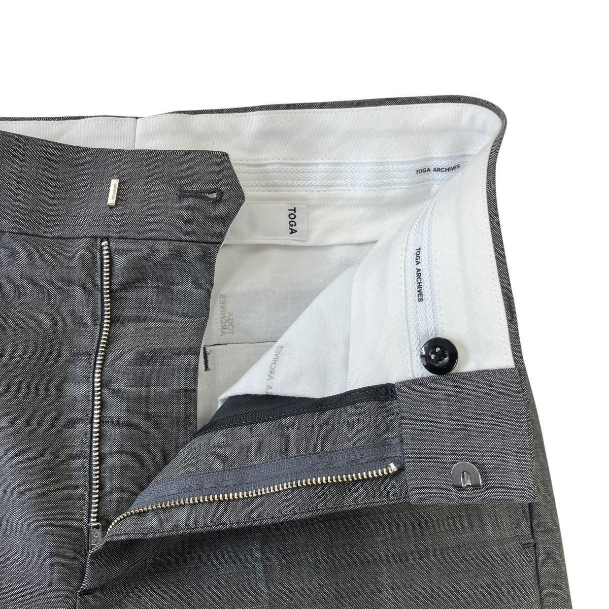 WOOL MOHAIR PANTSワイヤーフレアパンツTA261-FF066