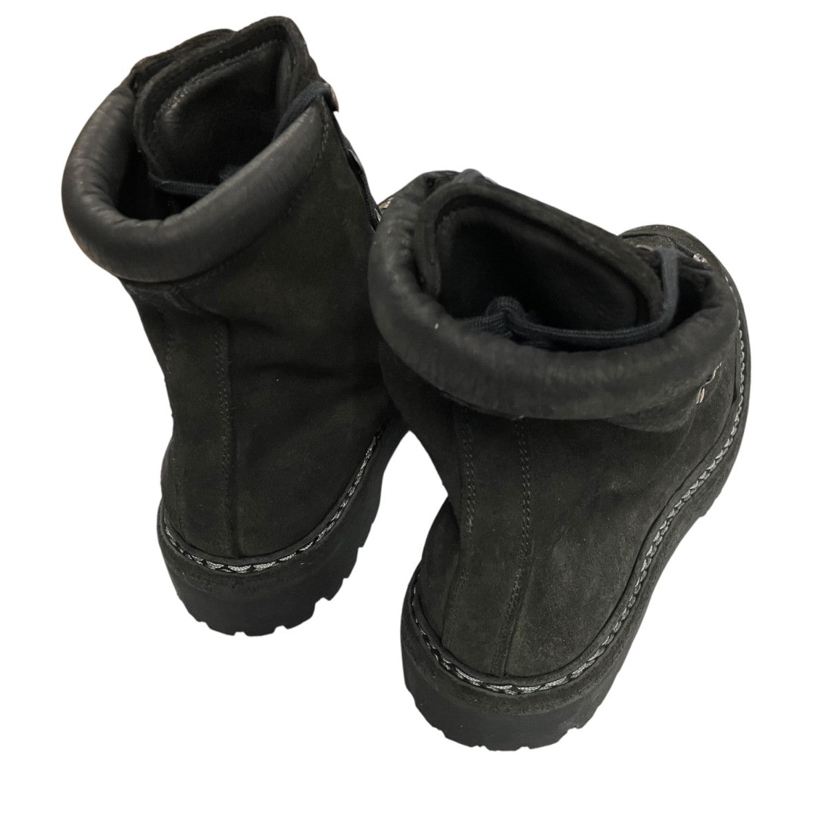 20M MODULATED CALF REVERSE BLKT Lined TREKKING BOOTレザートレッキングブーツIGFD-G