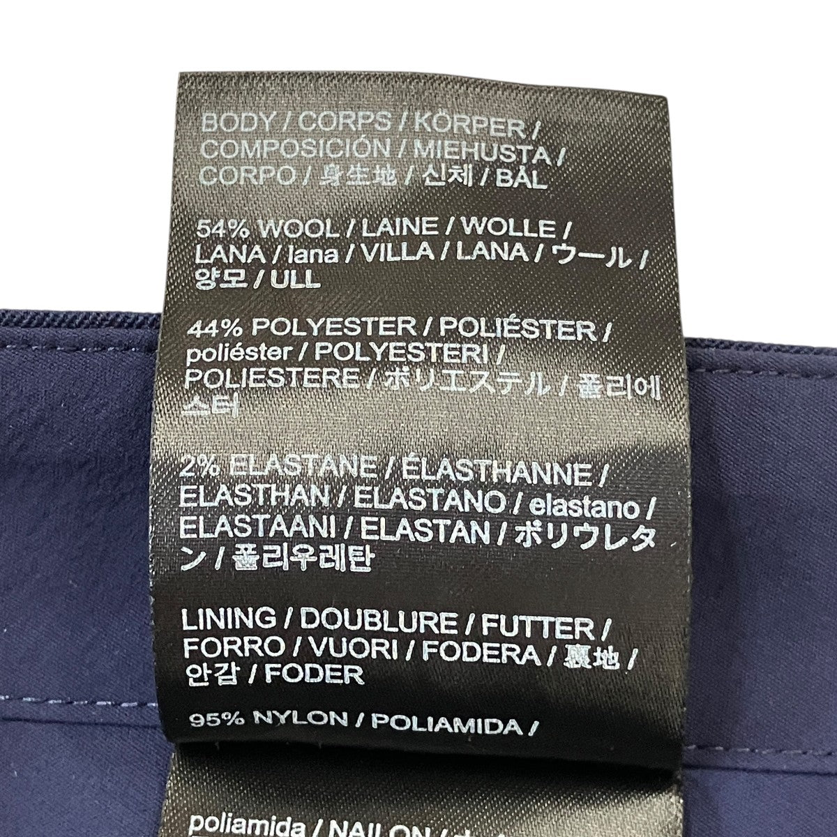 VORONOI WOOL PANTボロノイウールパンツX000009979