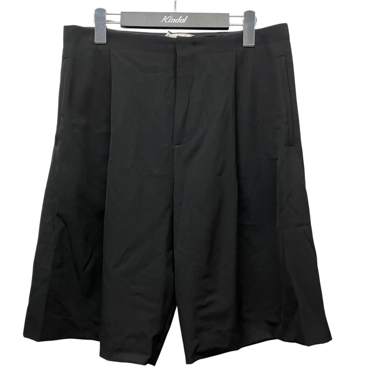 26SSSayed pleated shortsウールシルクハーフパンツ1343-W4319