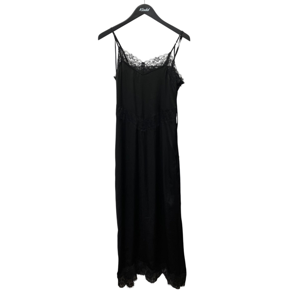 LACE-TRIM SATIN CAMI DRESSレースサテンドレスGV2331002