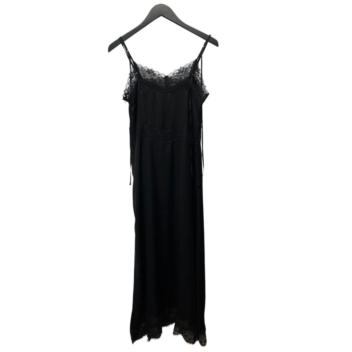 LACE-TRIM SATIN CAMI DRESSレースサテンドレスGV2331002