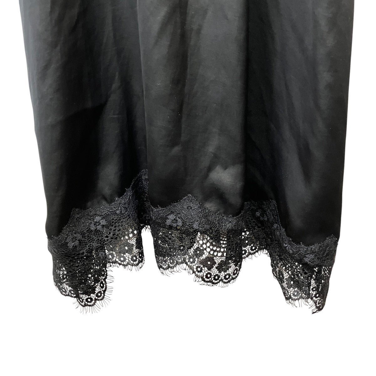 LACE-TRIM SATIN CAMI DRESSレースサテンドレスGV2331002