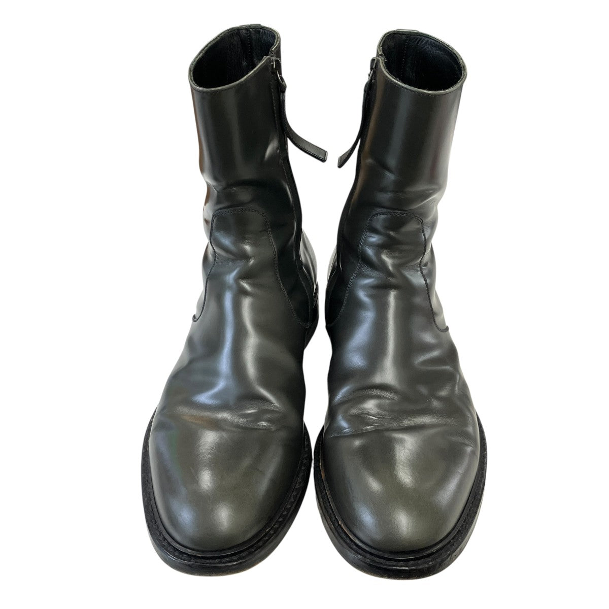 JIL SANDER(ジルサンダー) サイドZIPブーツ カーキグレー サイズ 40