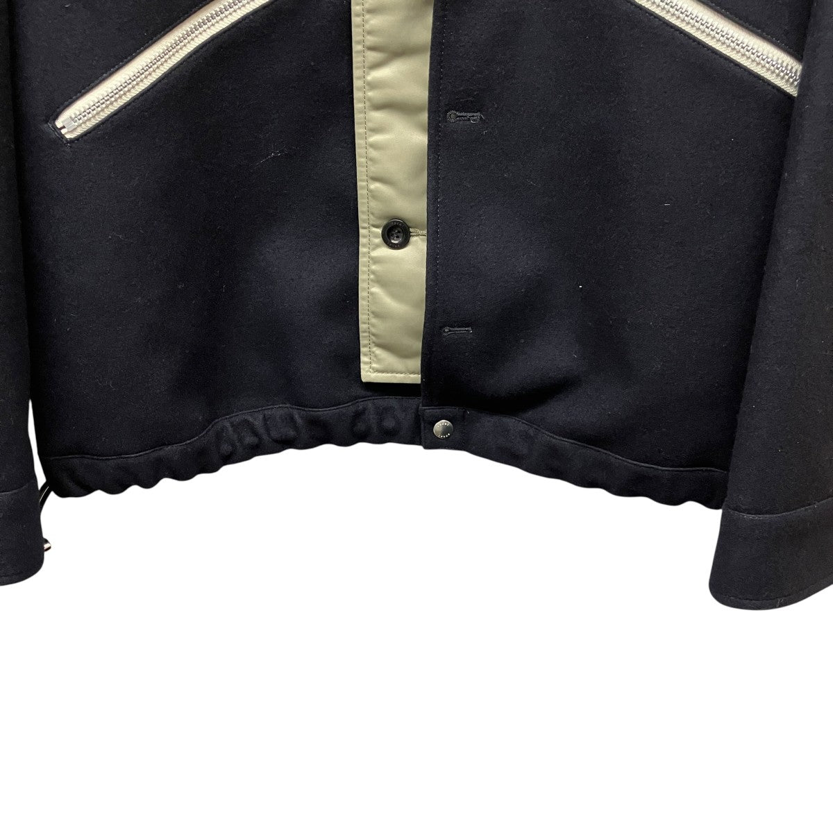 23AWWool Melton Blousonウールメルトンジャケット23-03115M