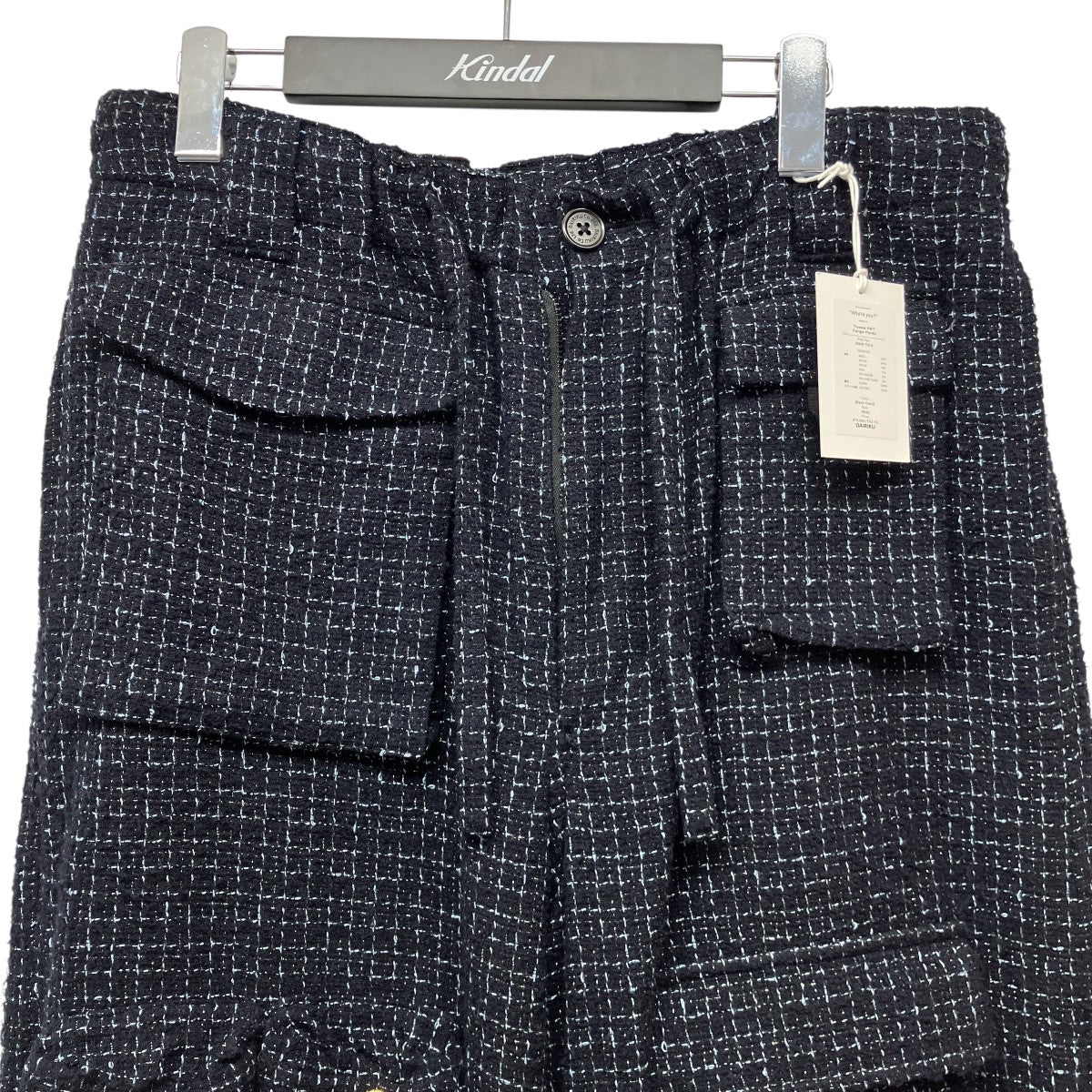 24AWTweed PKT Cargo Pantsツイードカーゴパンツ24AW TW-4