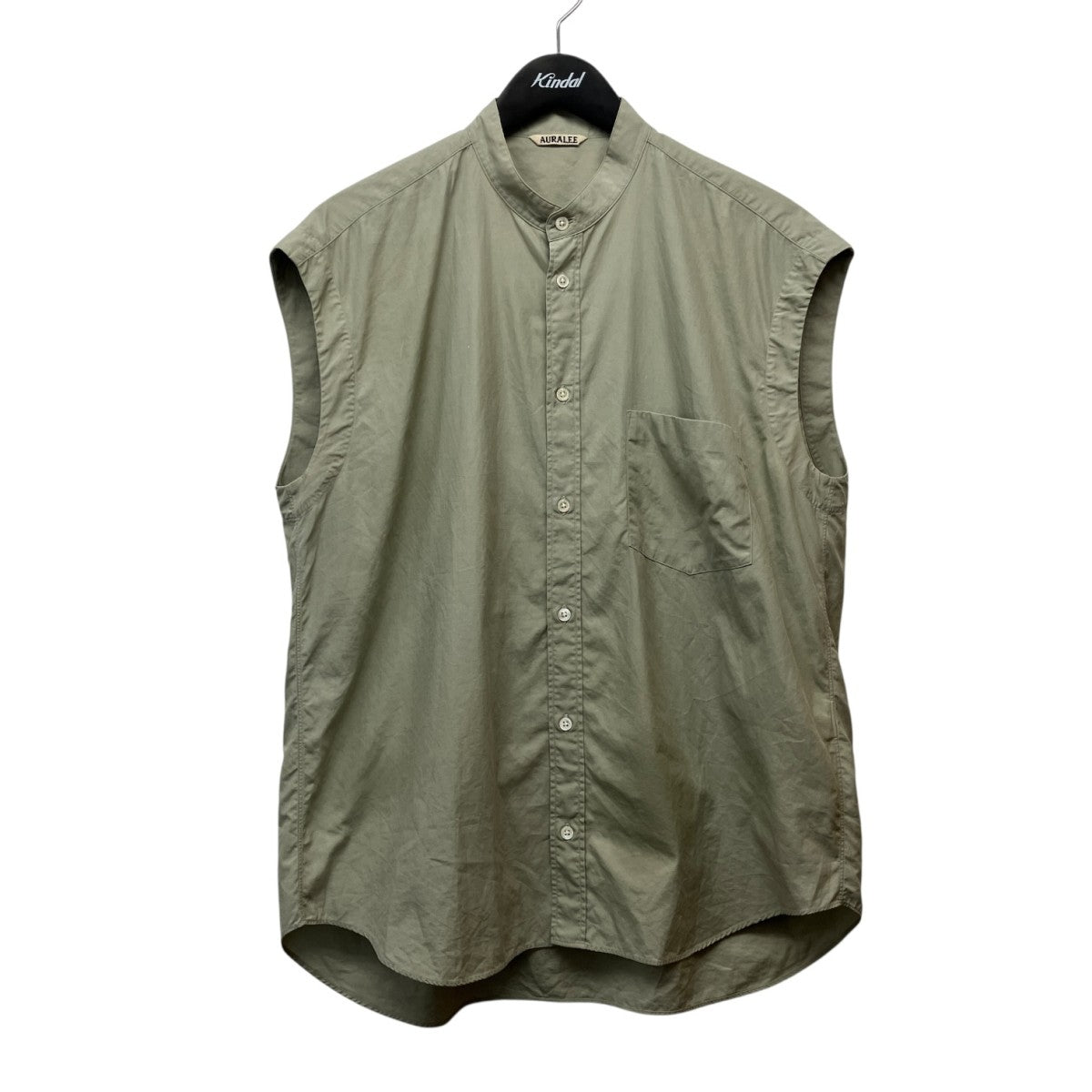 20SSWASHED FINX TWILL SLEEVELESS SHIRTSノースリーブシャツA20SS05TN