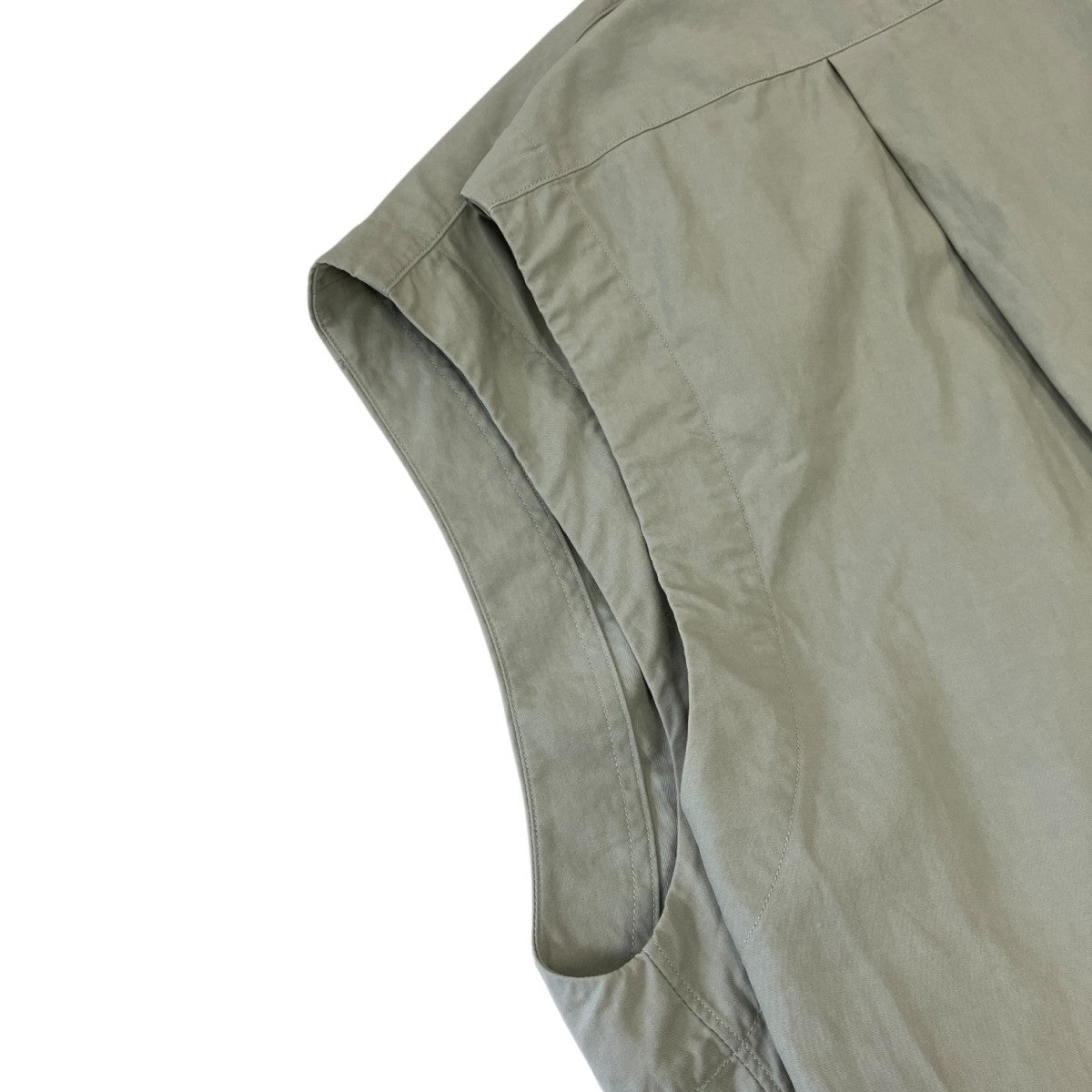 20SSWASHED FINX TWILL SLEEVELESS SHIRTSノースリーブシャツA20SS05TN