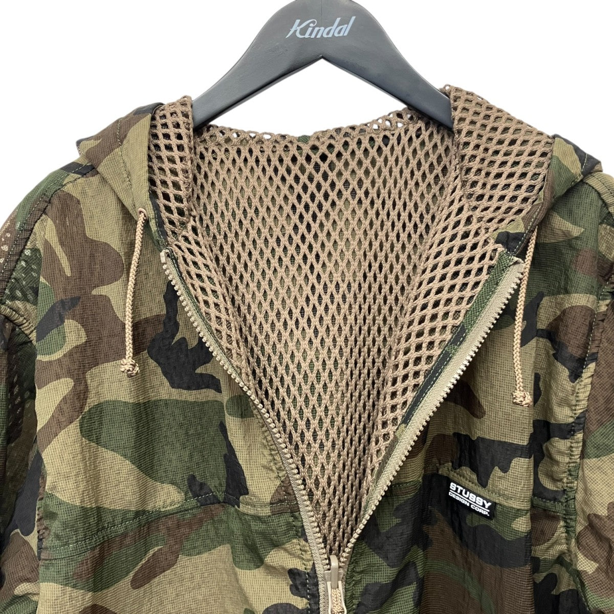 26SSLAYERED MESH REVERSIBLE JACKETカモメッシュパーカー115933