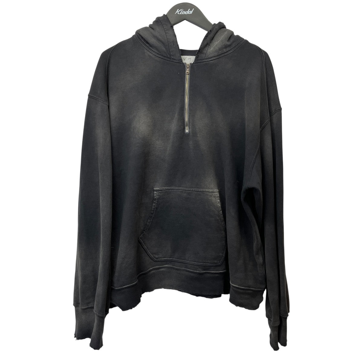 26SSLIGHT LOOP ZIP HOODIEハーフジップパーカーANC-CT148
