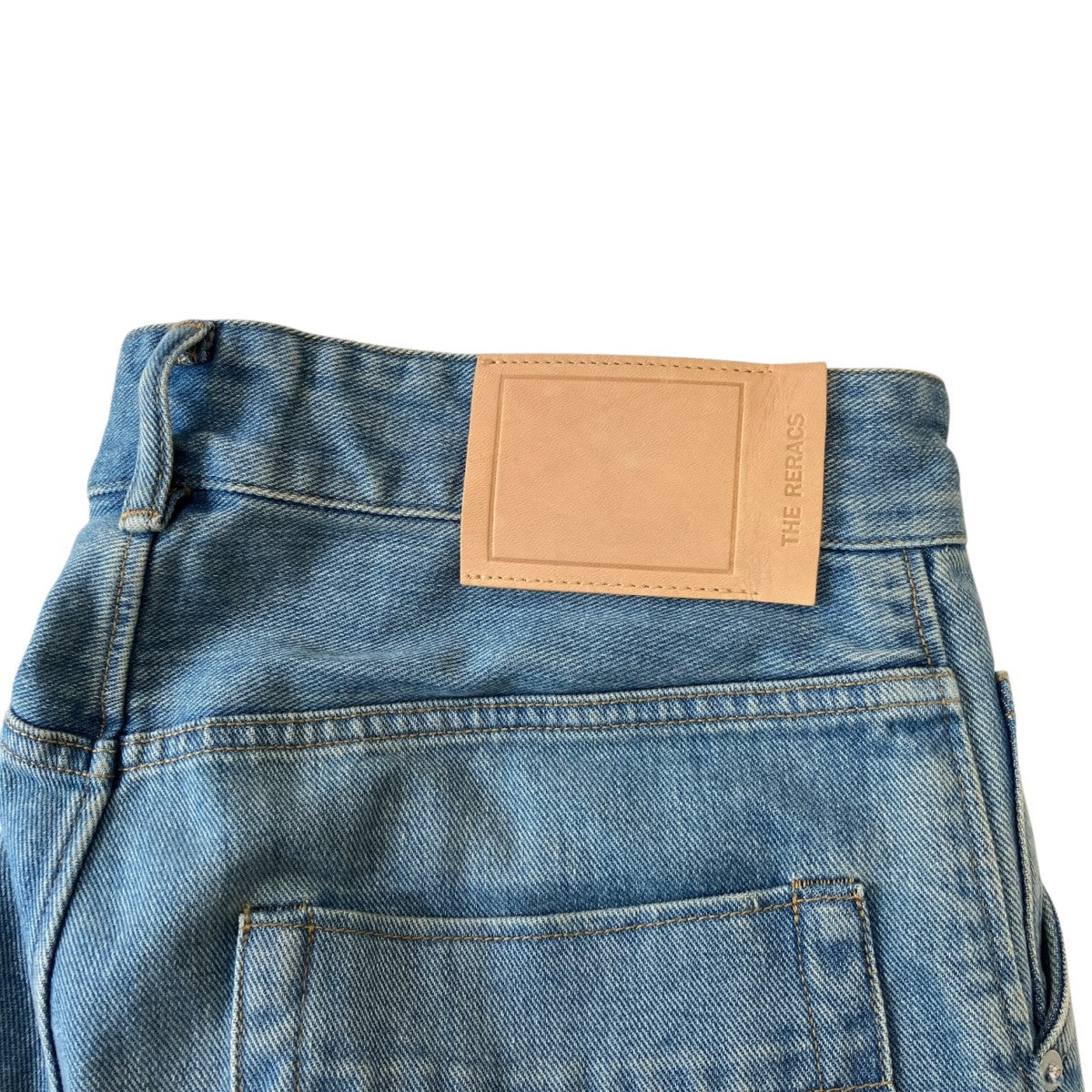 26SSRERACS LEFT HAND DENIM STRAIGHT SLACKS DENIM PANTSレフトハンドデニム26SS-REPT-306-J