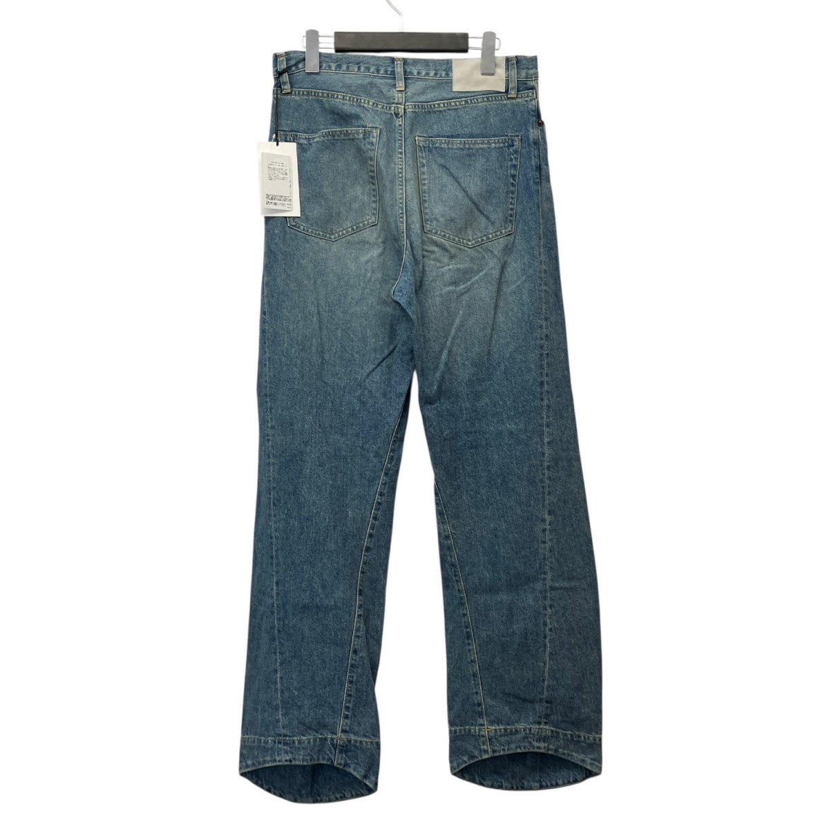 26SSTWIST CUT DENIM JEANSツイストデニムパンツST.1396