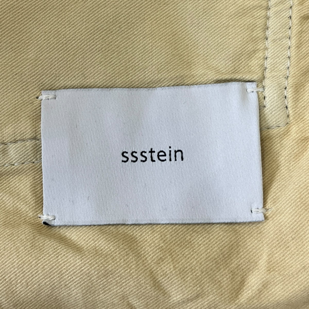 26SSTWIST CUT DENIM JEANSツイストデニムパンツST.1396