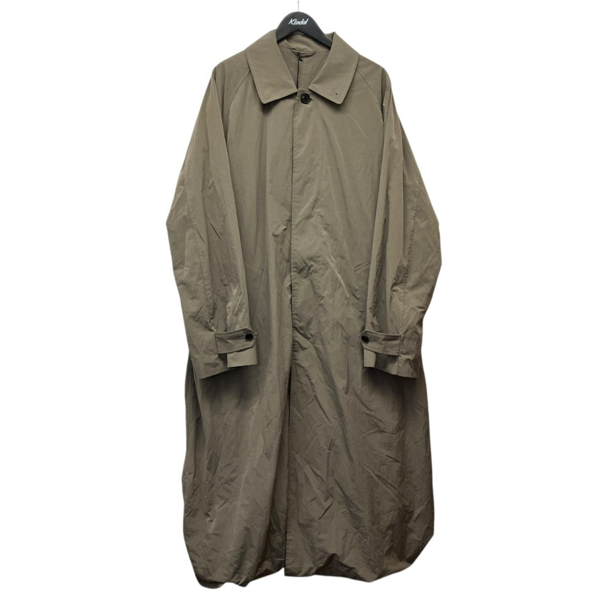 26SSOVERSIZED LAYERED COMBINATION COATレイヤードロングコートST.1372
