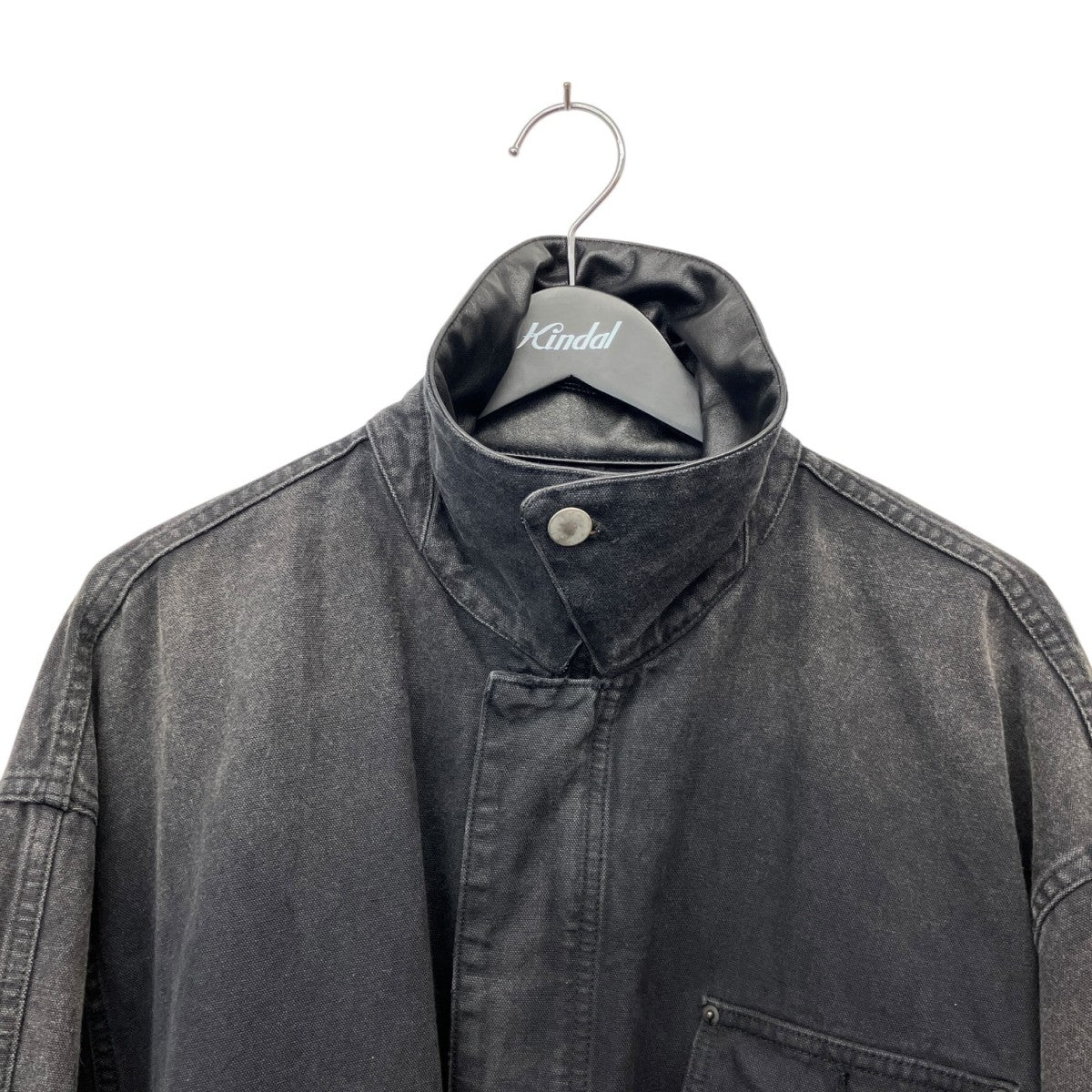26SSSULFUR DYED OXFORD VINTAGE JACKETオックスフォート?ジップアップジャケットST.1387