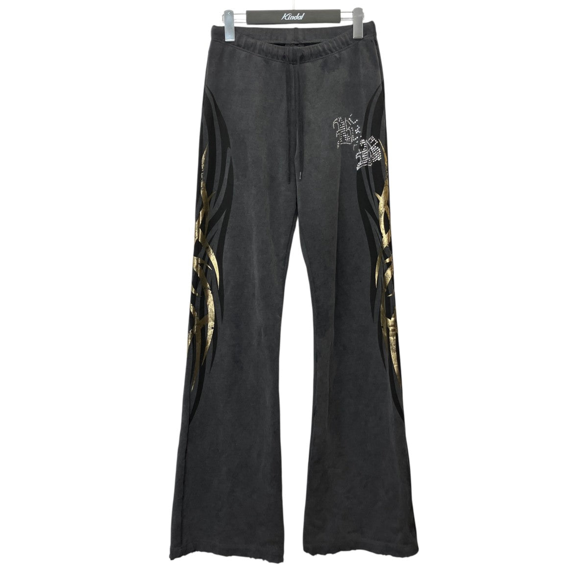 Balenciaga スウェットパンツ ダメージ加工 BALENCIAGA(バレンシアガ) 25SSTacky Gold Baggyダメージ加工ライン