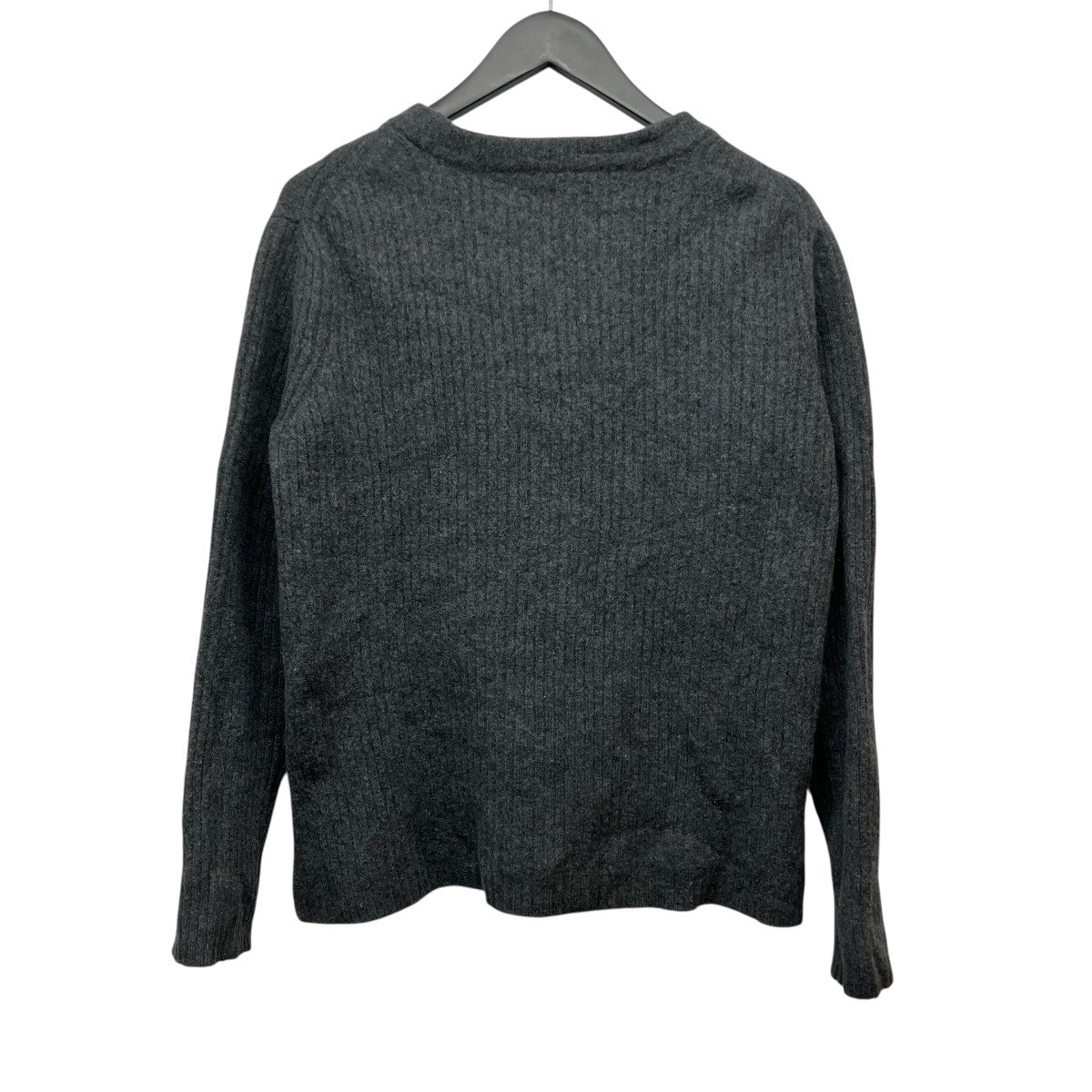 NICHOLASブランドタグ解れクルーネックサイドスリットセーター29E173
