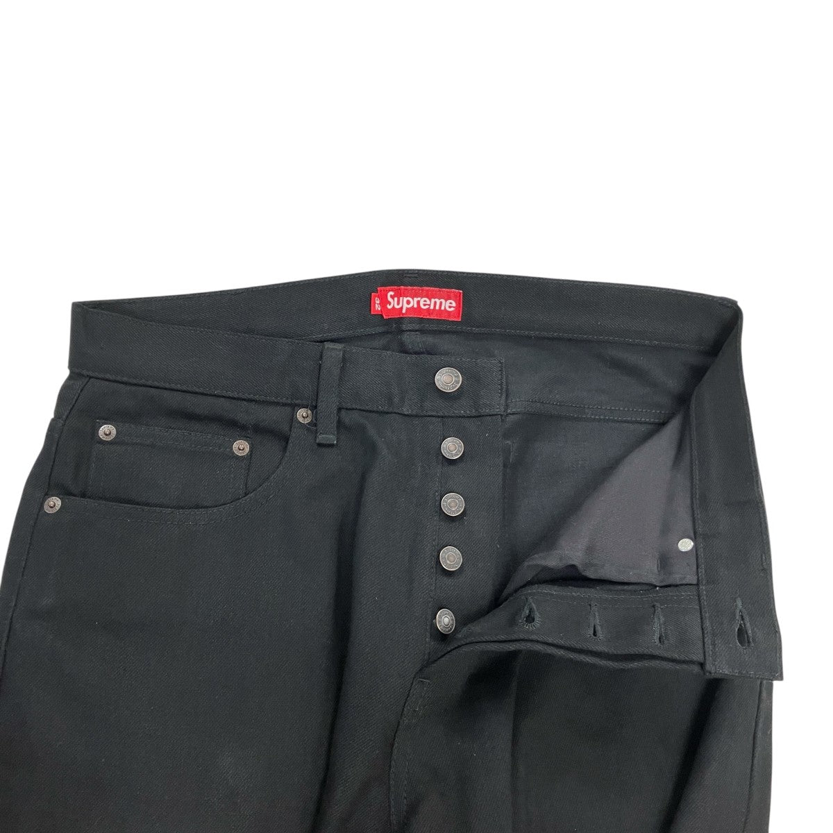 26SSSupreme Rigid Loose Fit Selvedge Jeanルーズフィットデニムパンツ