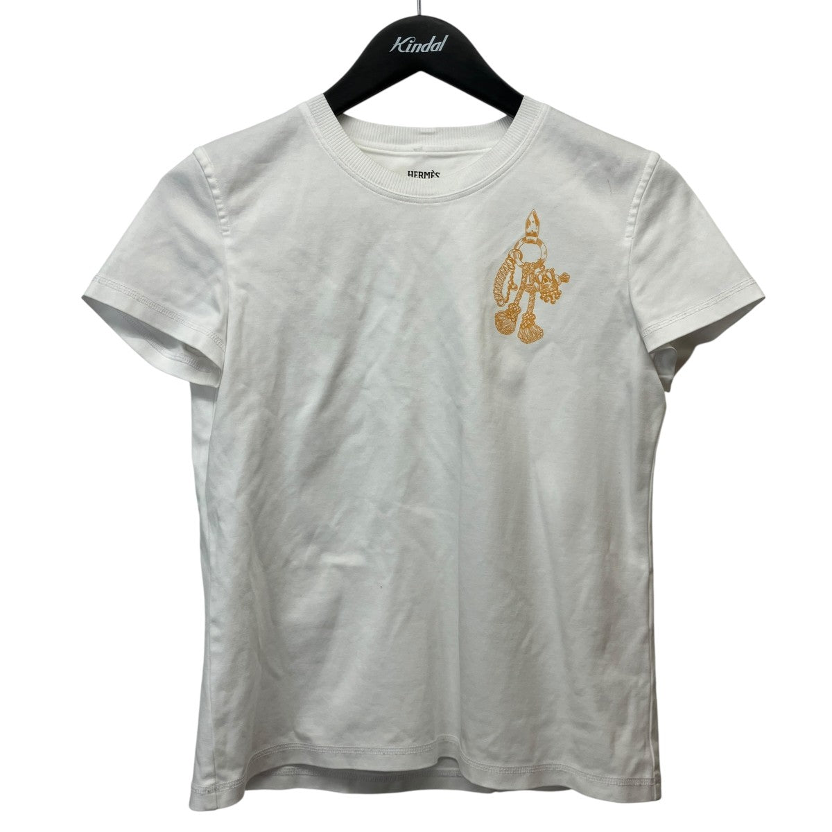 カルトゥッシュチェーンプリント Tシャツ5H4632DC