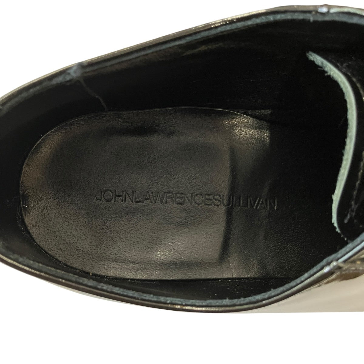 LEATHER STRAIGHT TIP SHOESレザードレスシューズJLS-07-02