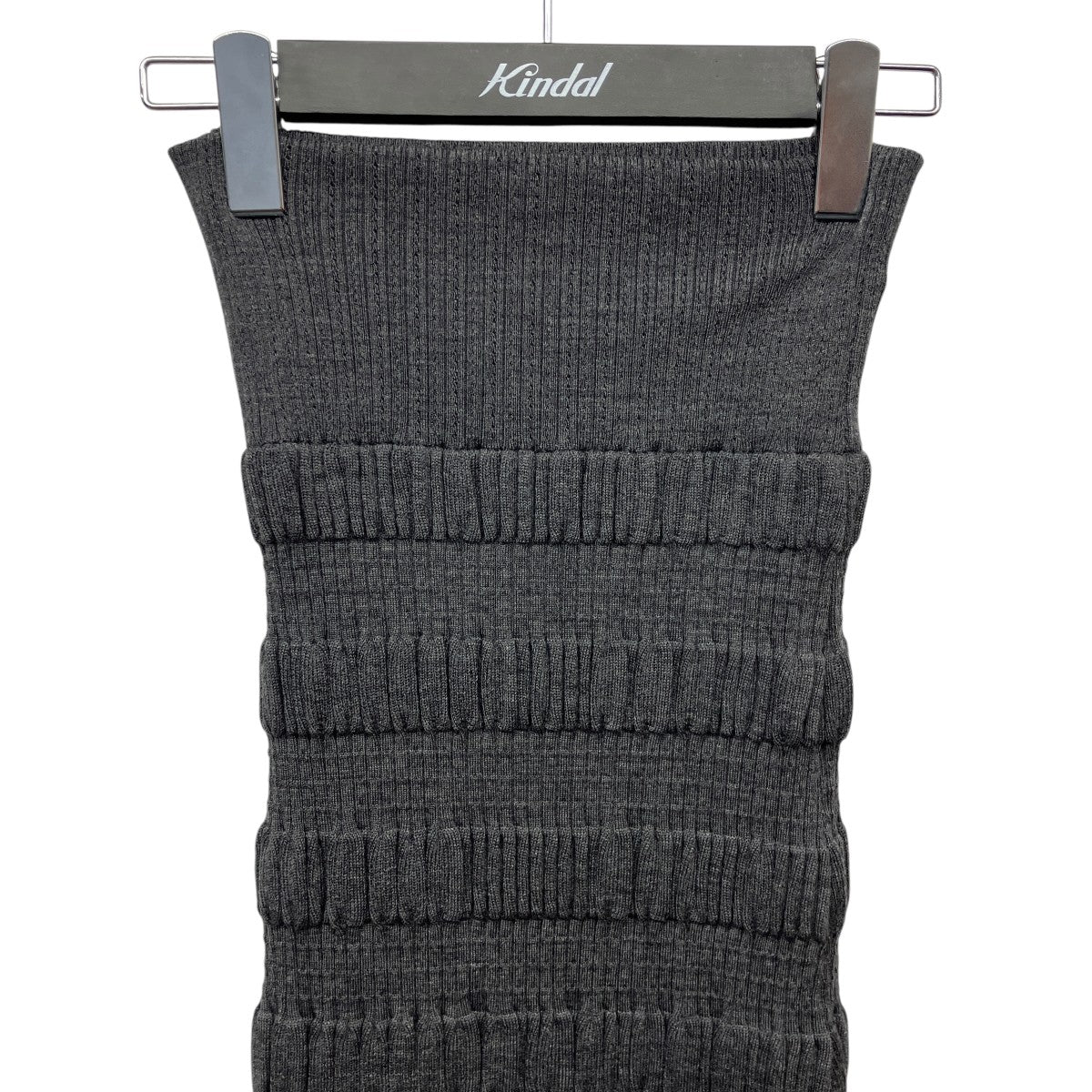 Stripe knit maxi skirtニットロングスカートFTC254-0708