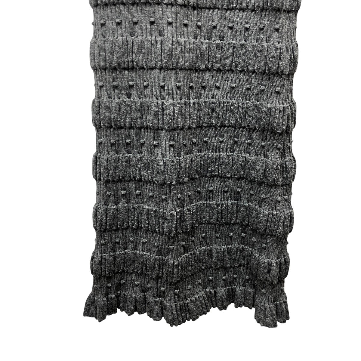 Stripe knit maxi skirtニットロングスカートFTC254-0708