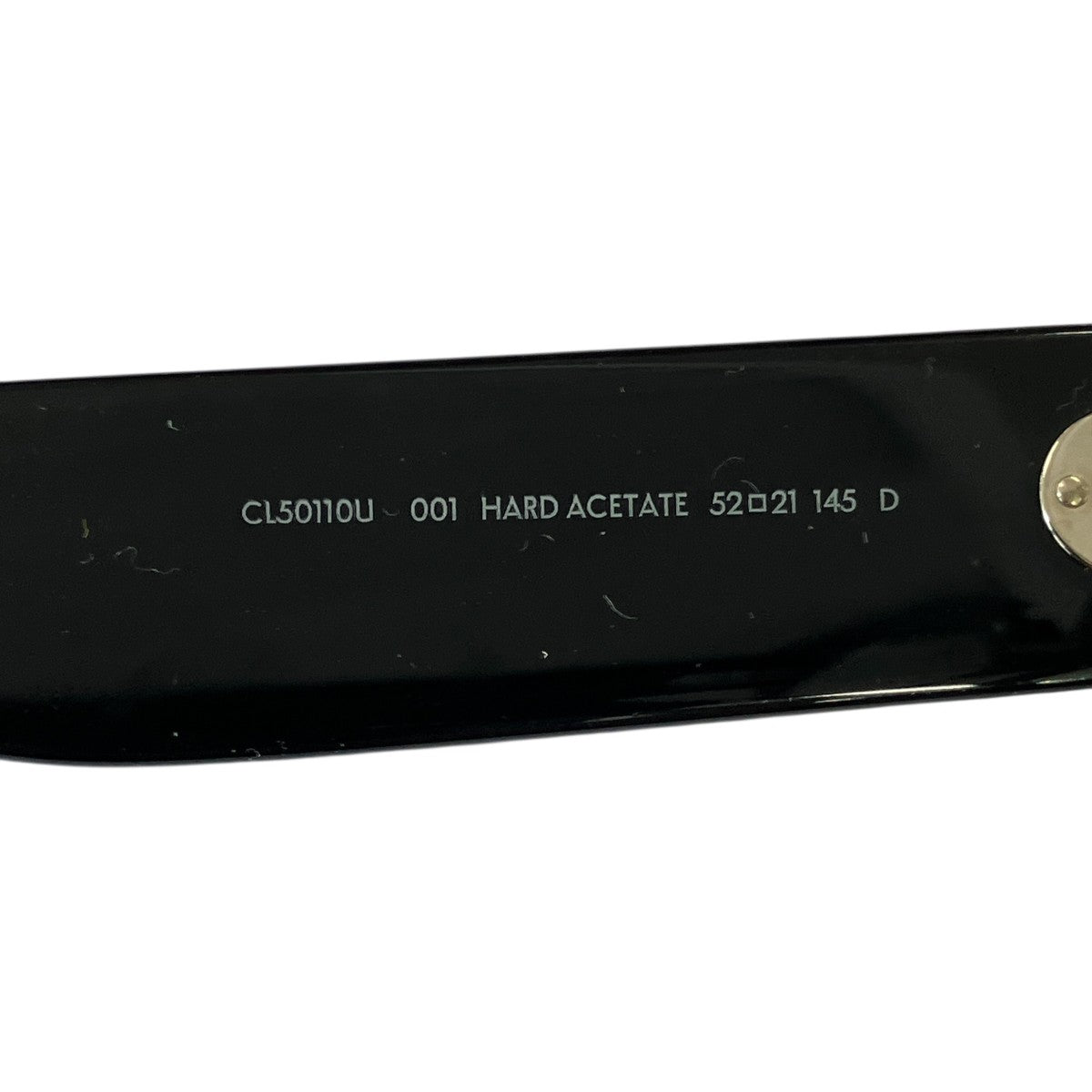 ウェリントンロゴ眼鏡CL50110U