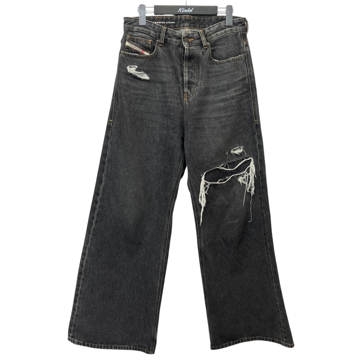 Relaxed Jeans 1996D-SIREダメージ加工デニムパンツ007F6