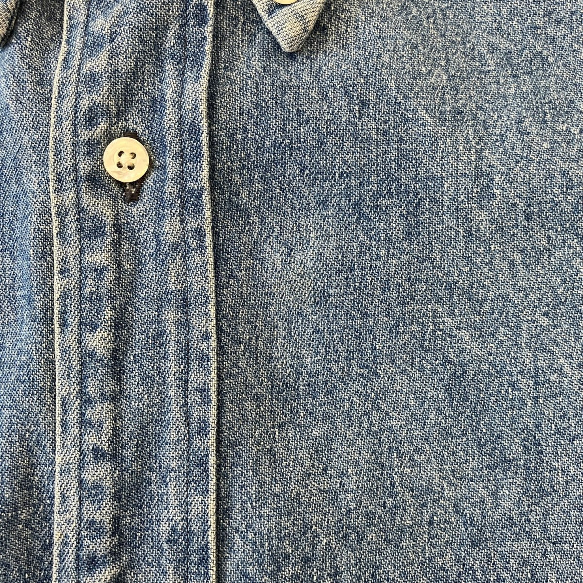 A．PRESSE BD Denim Shirtデニムシャツ22SAP-02-03H 古着・中古-6枚目のアイテム画像