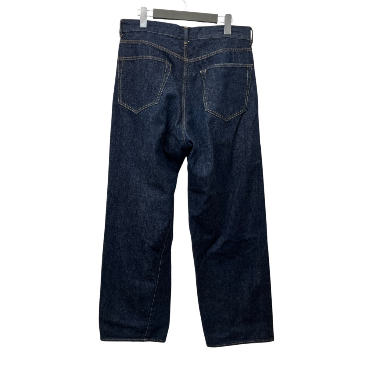 COMOLI 22SS5PデニムパンツV01-03008 古着・中古-2枚目のアイテム画像
