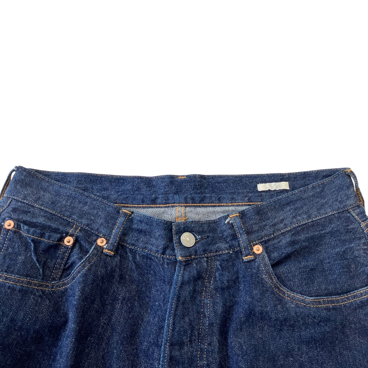 COMOLI 22SS5PデニムパンツV01-03008 古着・中古-3枚目のアイテム画像