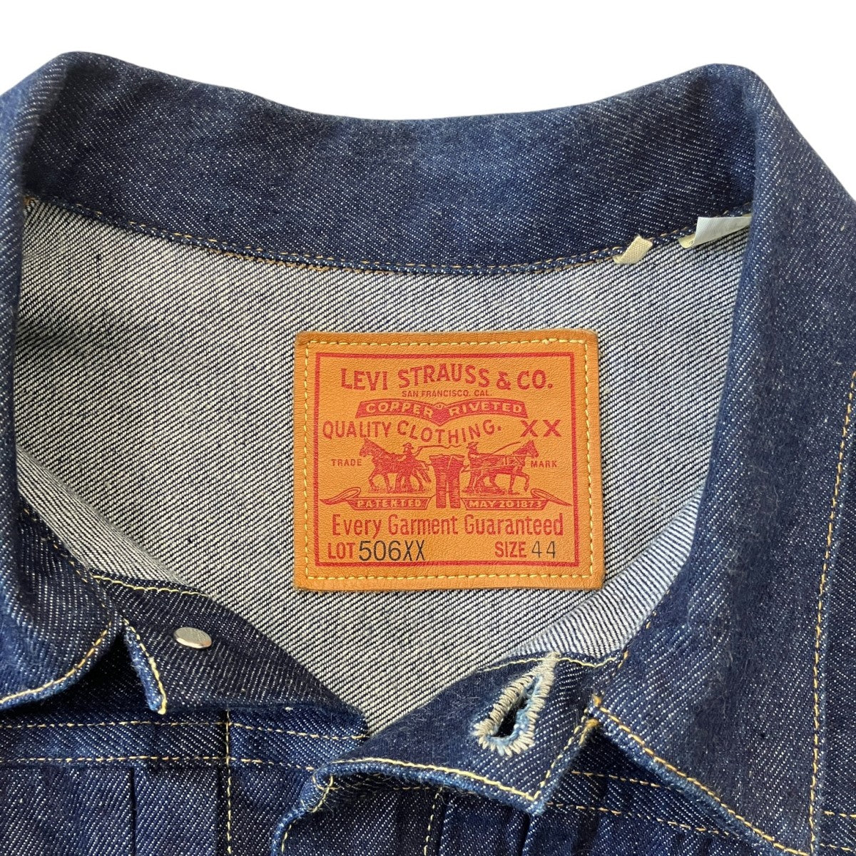 LEVI’S TYPE I JACKET 1936 506XX1stタイプデニムジャケットPC9-70506-0028 古着・中古-3枚目のアイテム画像