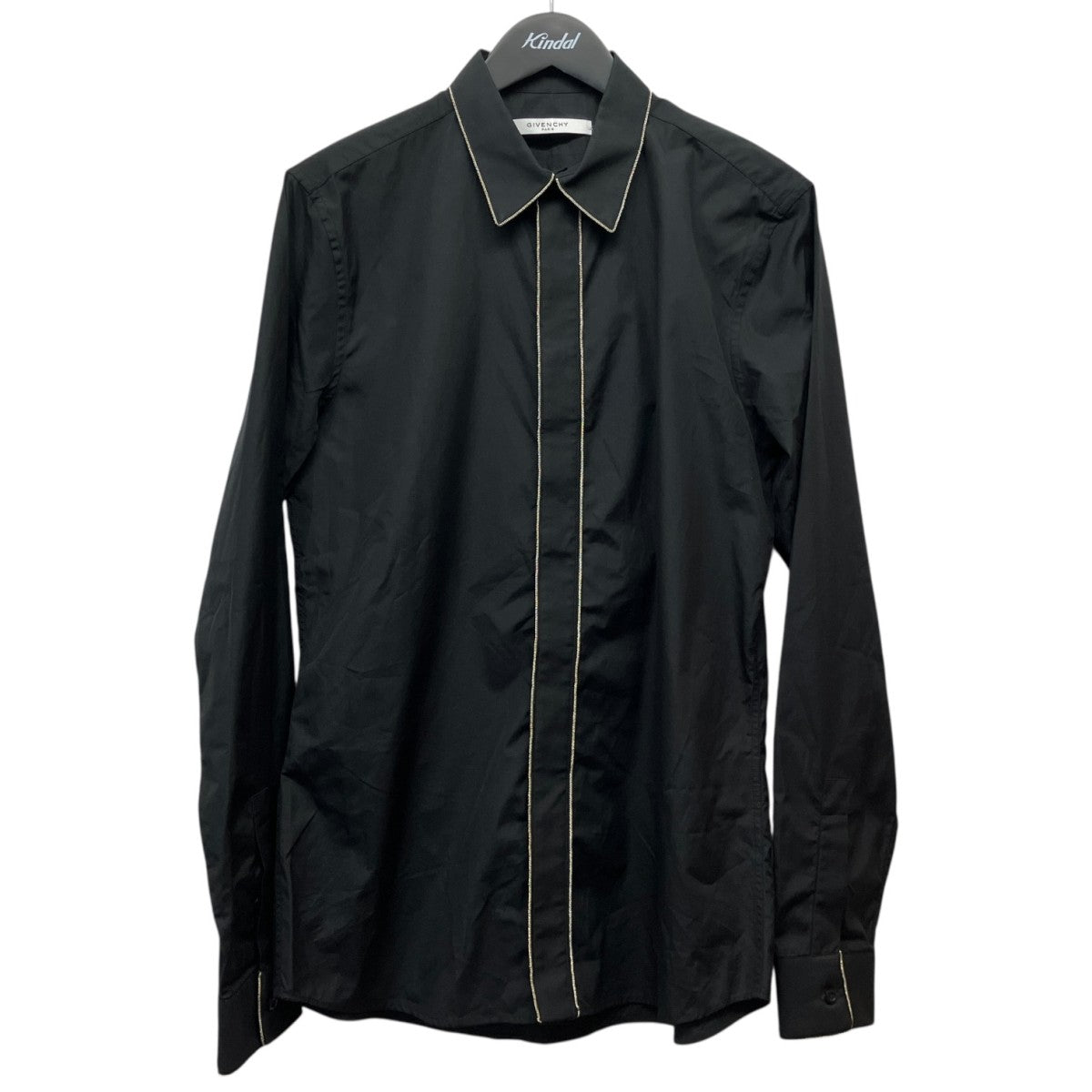 GIVENCHY チェーン装飾長袖シャツ16F 6014 306 古着・中古-1枚目のアイテム画像