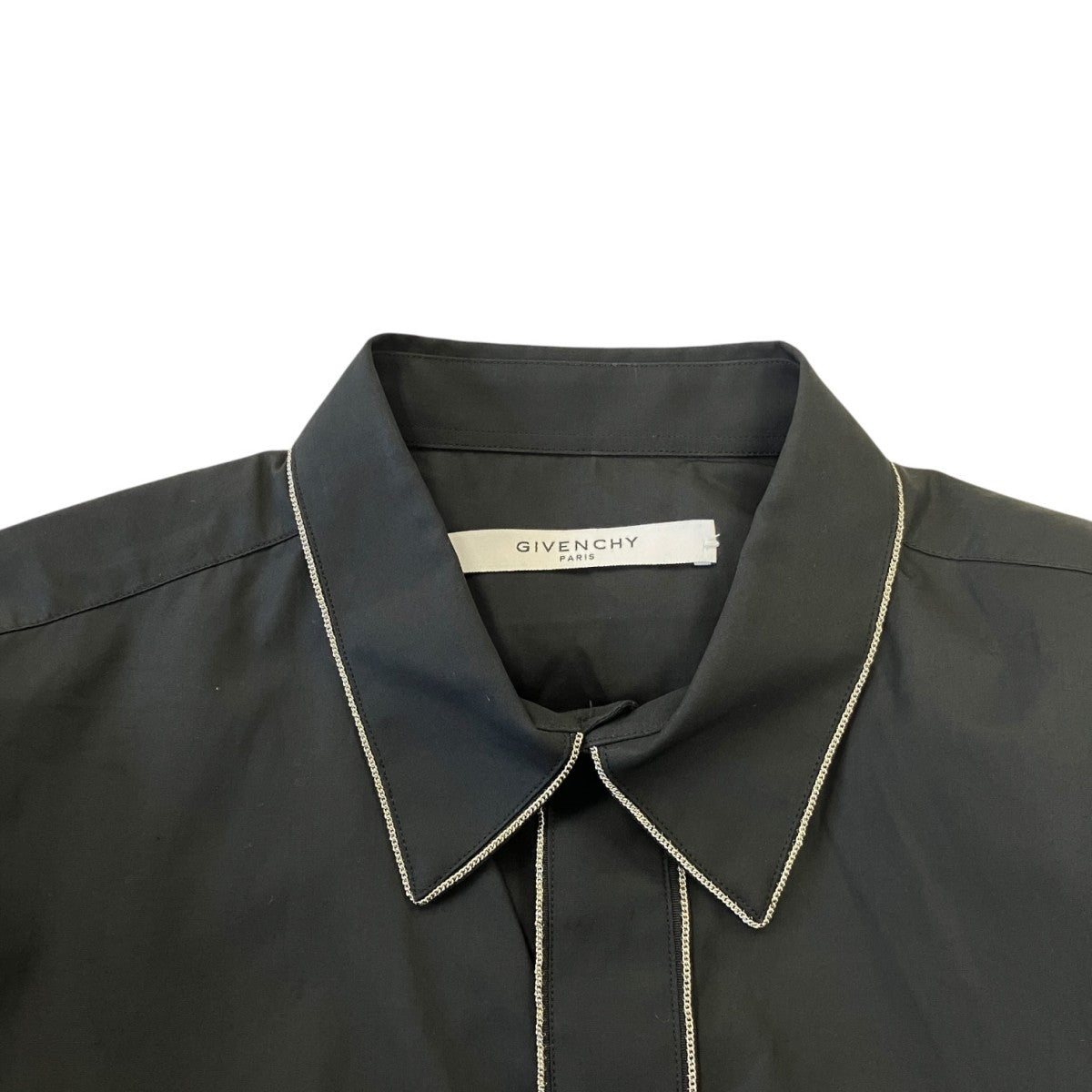GIVENCHY チェーン装飾長袖シャツ16F 6014 306 古着・中古-3枚目のアイテム画像