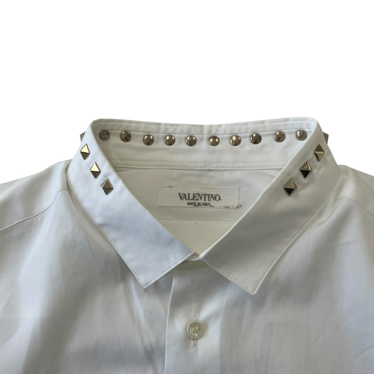 VALENTINO スタッズカラー長袖シャツLV3AB76C32U 古着・中古-3枚目のアイテム画像