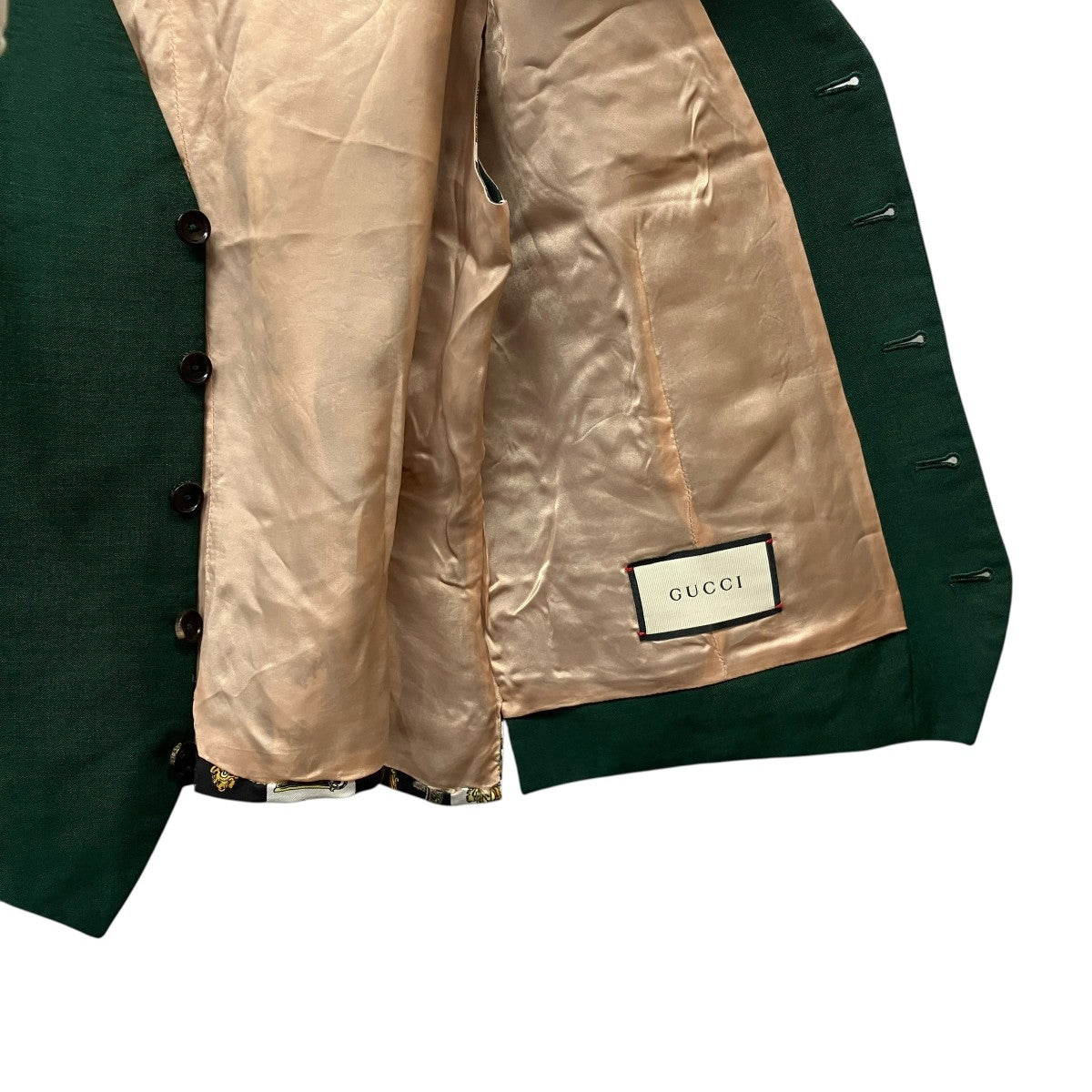GUCCI バック切替ベスト317U28 51S0F0 古着・中古-6枚目のアイテム画像