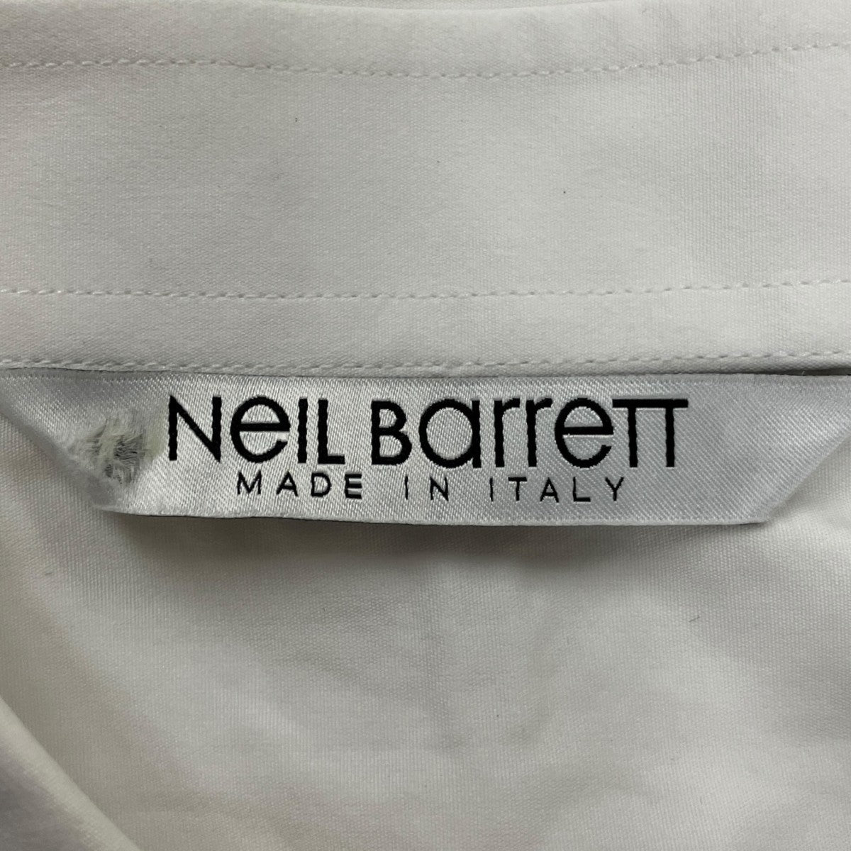 NEIL BARRETT グラフィック半袖シャツPBCM537S-A015S 古着・中古-4枚目のアイテム画像